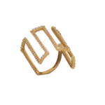 Anillo Zigzag circones talla 7