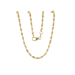 Cadena Militar Diamantada 50cm-1,5mm