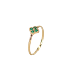 Anillo VC&A Circones Verde Talla 8 6,6mm-1,3mm
