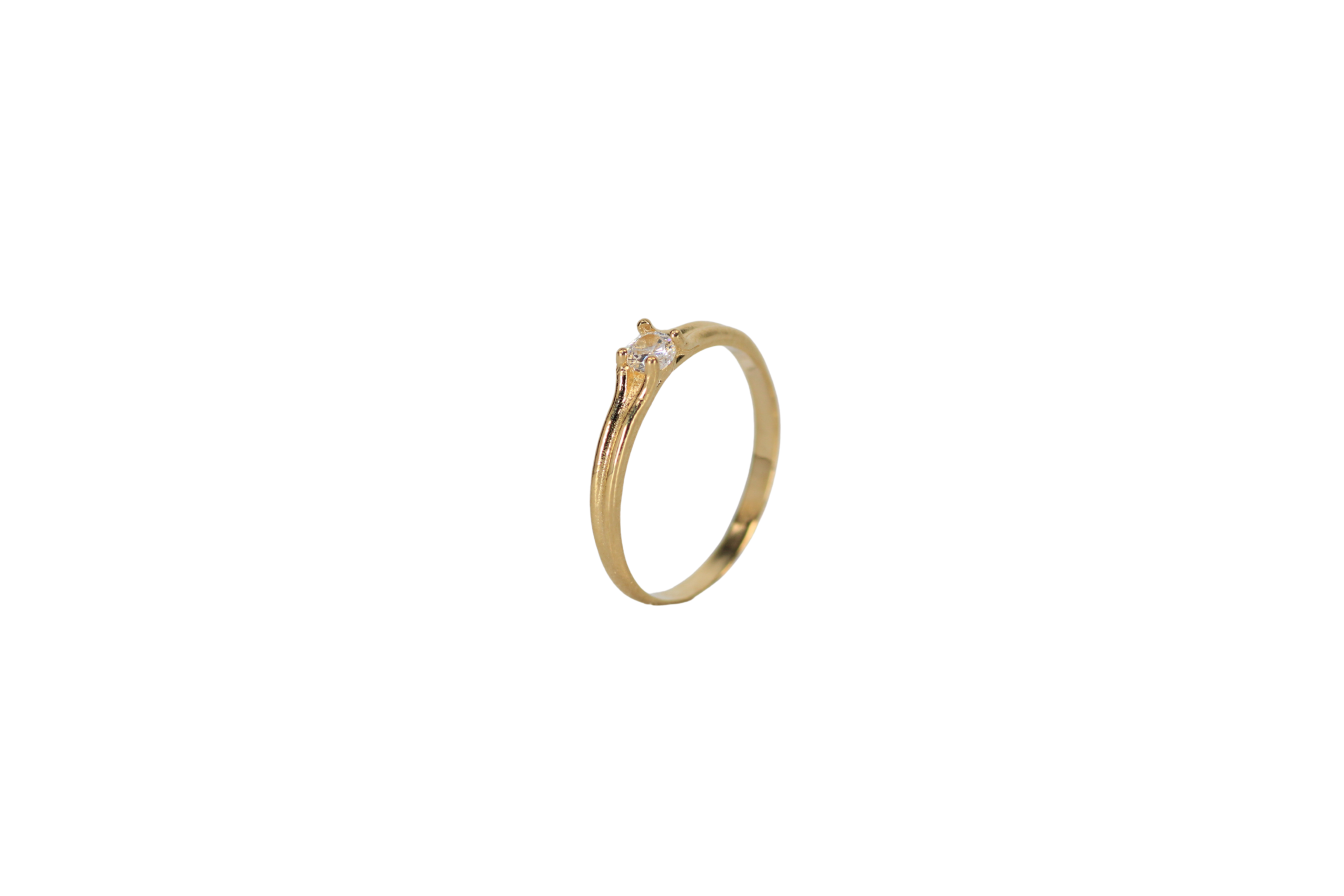 32804-1 Anillo Promesa Reina Circon Talla 6 4,8mm-1,4mm - Imagen 1