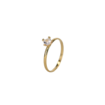 Anillo Promesa Luxury Circon Talla 6 5,8mm-1,4mm