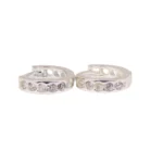 Candongas Circones Plata 12,4mm-2,7mm