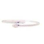 Aro Serpiente Plata 6,7cm-3,5mm