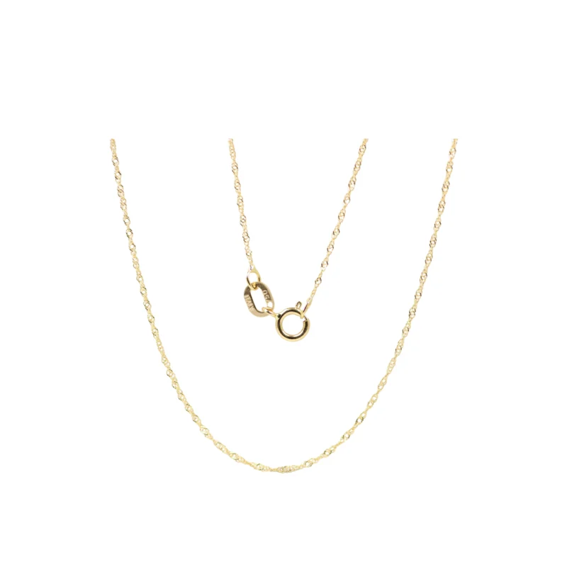 Cadena Singapur 50cm-0,7mm