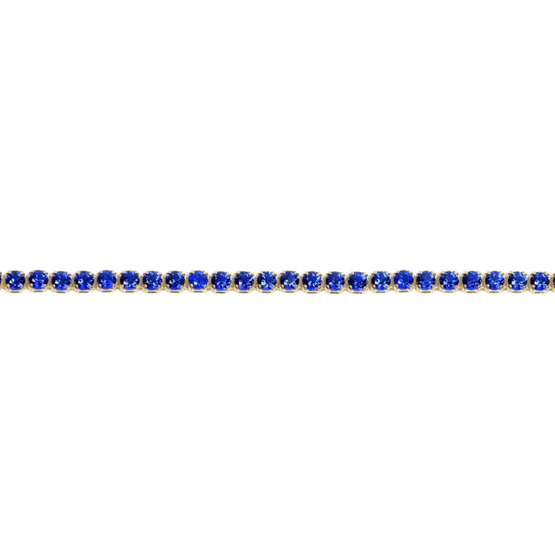 Pulsera Tennis Circones Azul 18cm-12,3mm 11,8mm