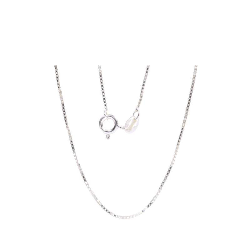 Cadena Veneciana Plata 50cm-1mm