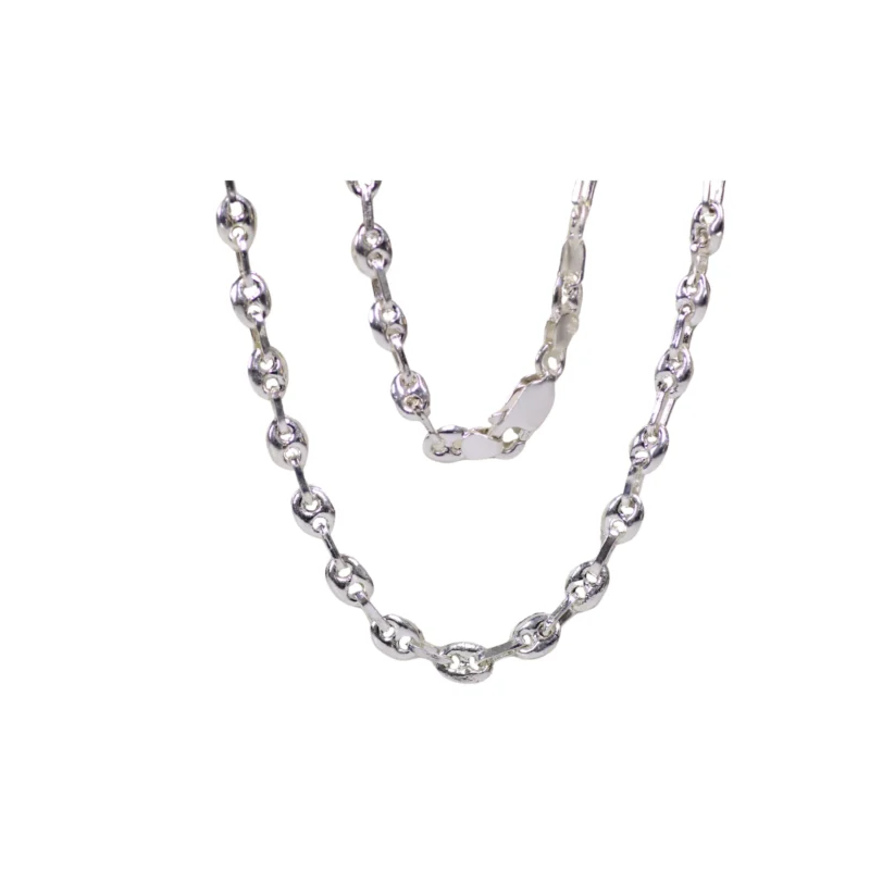 Cadena Gucci Plata 50cm-4mm