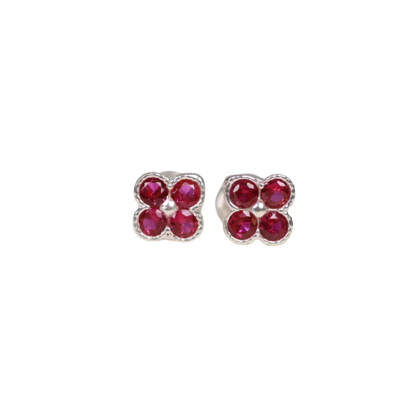 Topos Vc&a Fucsia Plata 7,2mm