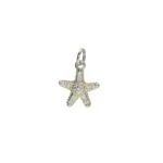 Dije Estrella Plata 13,30mm