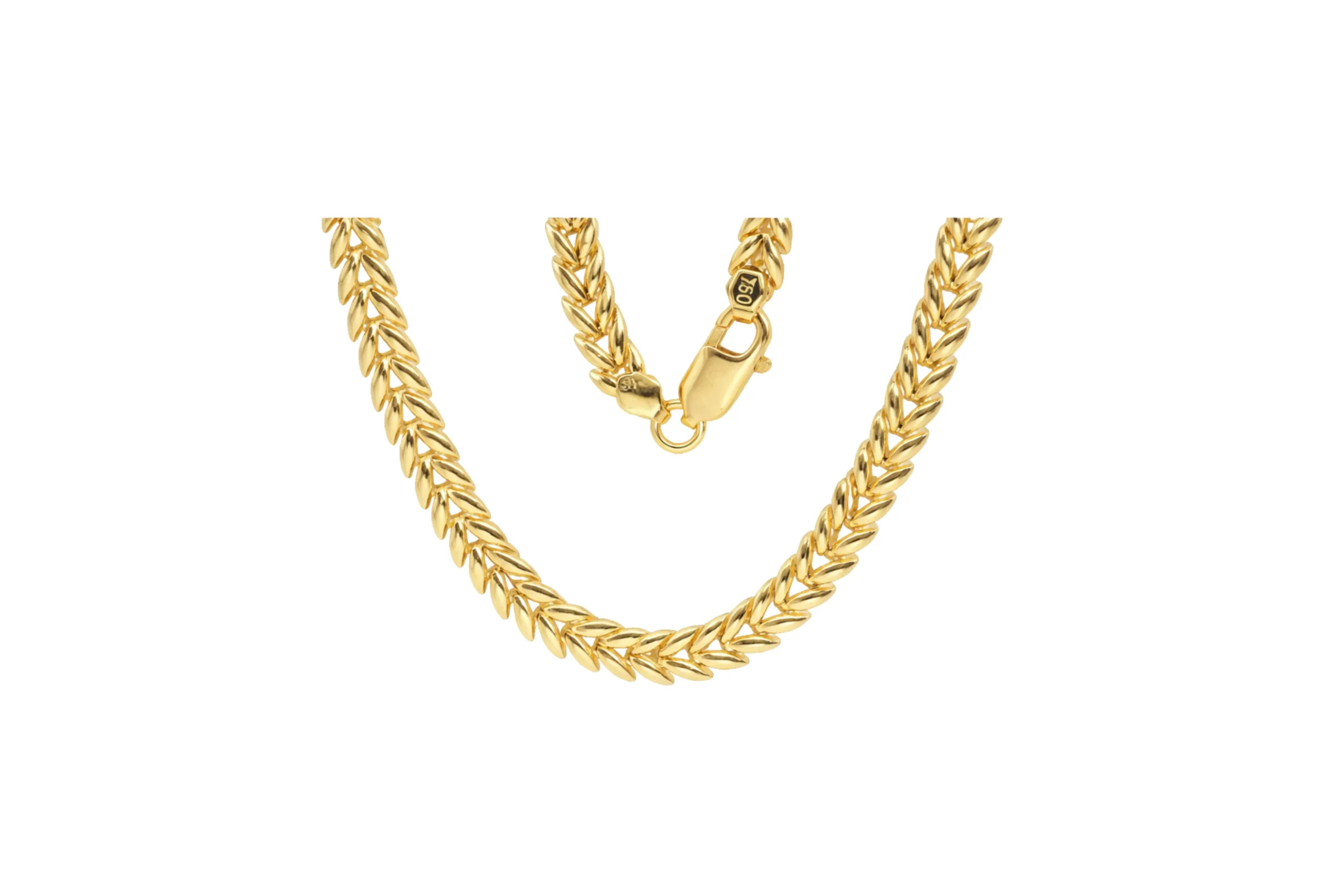 32988 Cadena Espiga 45cm-4mm - Imagen 1