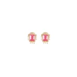 Topos Rubi Y Diamantes Arcane Oro 18K 8,8mm-7,3mm