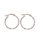 Candongas Melcocha Plata 24mm