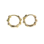 Candongas Torneadas Plata 16,2mm-2,1mm