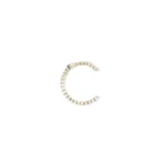 Earcuff Bolas Circones Plata 10,3mm-2mm