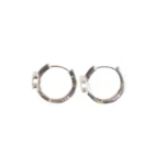 Candongas Mariposa Plata 15,3mm-7,1mm