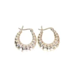 Candongas Chunky Plata 19,8mm-5mm