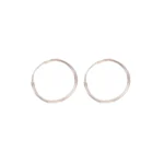 Candongas Lisas Plata 14,4mm-1,4mm