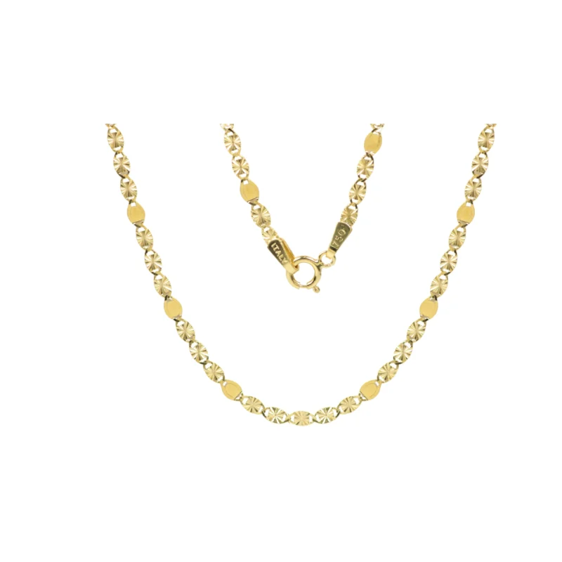 Cadena Crispeta Valentino 45cm-2mm 0,2mm