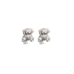 Topos Oso Baby Plata 9.3mm-7.1mm