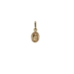 Dije Virgen Milagrosa Oro 18K 13,4mm-7,3mm