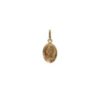 Dije Virgen Guadalupe Oro 18K 15,1mm-8,7mm
