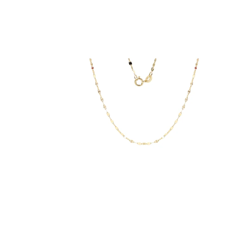 Cadena Crispeta Oro 18K 40cm-0,5mm