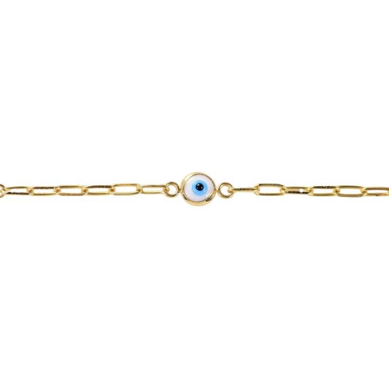Pulso Ojo Horus Colores Oro 18K 17,5cm-2mm
