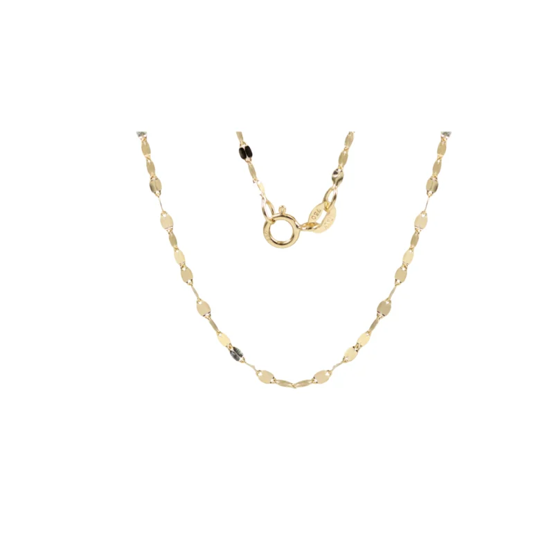 Cadena Crispeta Oro 18K 40cm-2,2mm