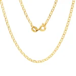 Cadena Caracol Oro 18K 50cm-1,8mm