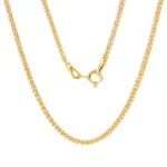 Cadena Bismark Oro 18K 45cm-2,4mm