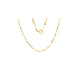 Cadena Crispeta Oro 18K 40cm-2,18mm