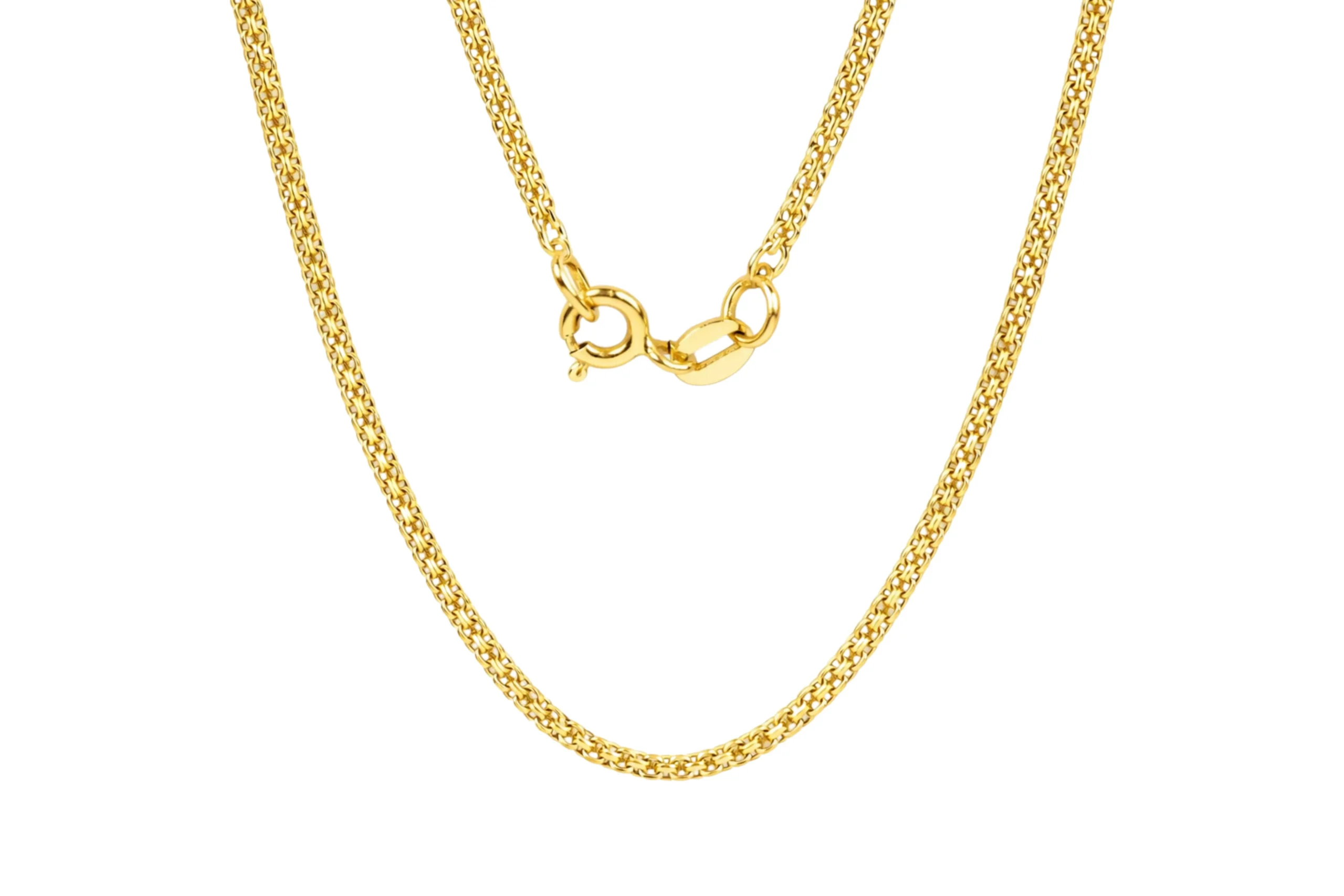 22369 Cadena Bismark Oro 18K 60 cm-1,44mm - Imagen 1