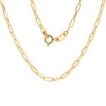 Cadena Clip Oro 18K 50cm-2mm