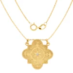 Cadena Azulejo Diamante Oro 18K 50cm-20mm 1,4mm