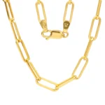 Cadena Clip Oro 18K 50cm-4,5mm 0,8mm