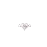 Herraje Corazon Plata 925 17,9mm, 10,3mm, 4,8mm