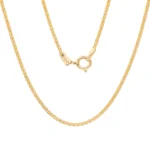 Cadena Bismark Oro 18K 45cm-1mm-0,4mm