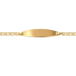 Esclava Curva China Oro 18K 14cm-5,4mm