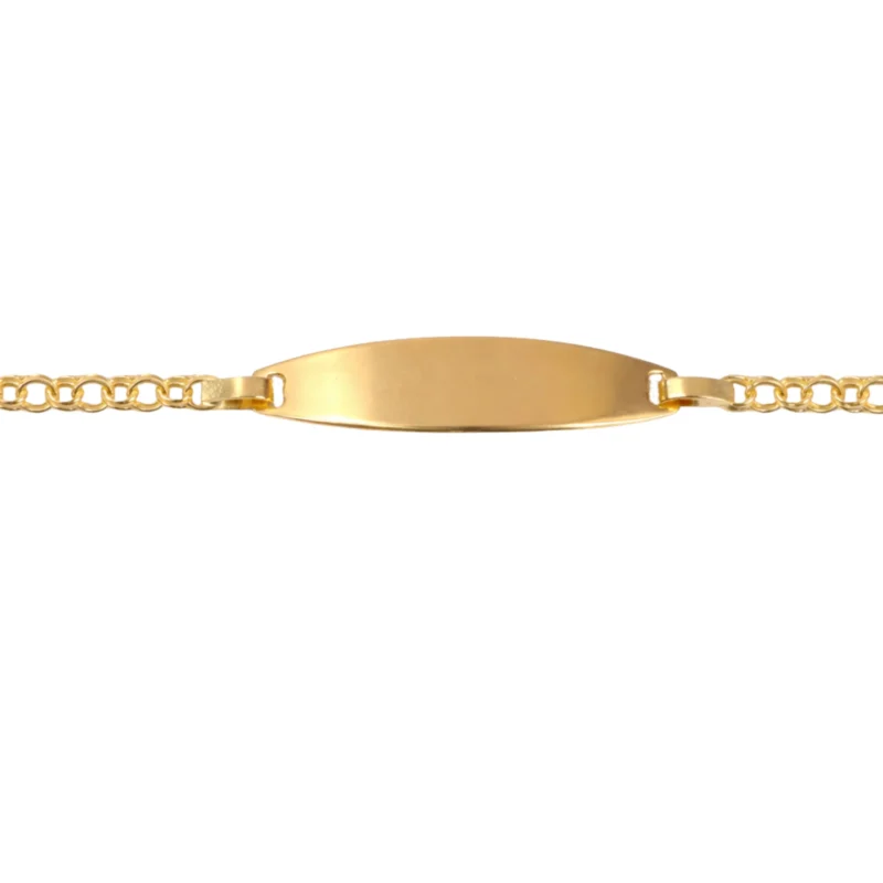 Esclava Curva China Oro 18K 14cm-5,4mm