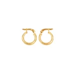 Candongas Meskita Oro 18K 13mm-2,8mm