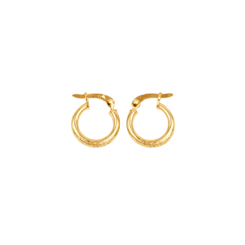 Candongas Meskita Oro 18K 13mm-2,8mm