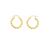 Candongas Melcocha Especial Oro 18K 23,6mm-1,8mm