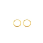 Candongas Clasicas Oro 18K 9,6mm-1,7mm