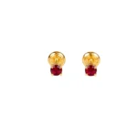 Topos Rubi Oro 18K 3mm