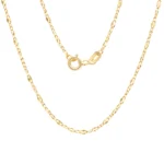 Cadena Crispeta Oro 18K 40cm-1,76mm