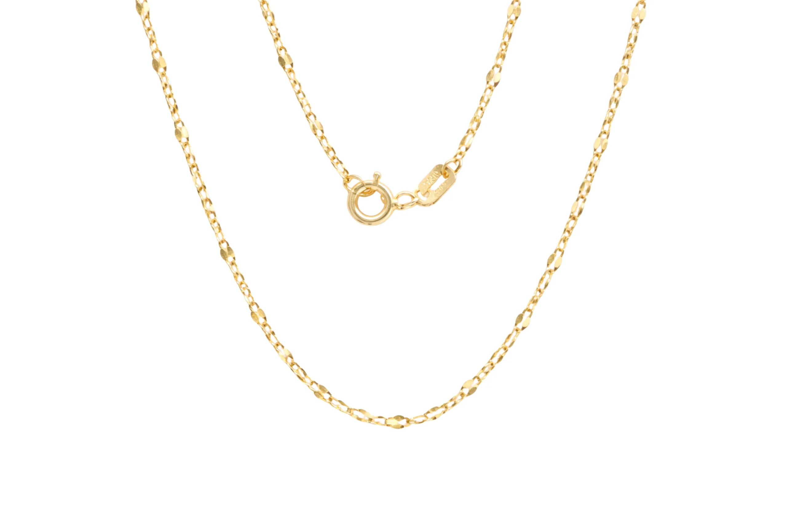 18816 Cadena Crispeta Oro 18K 40cm-1,76mm - Imagen 1