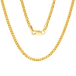 Cadena Franco Oro 18K 45cm-1,75mm