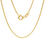 Cadena Cordon Militar Diamantado Oro 18K 45cm-1,06mm