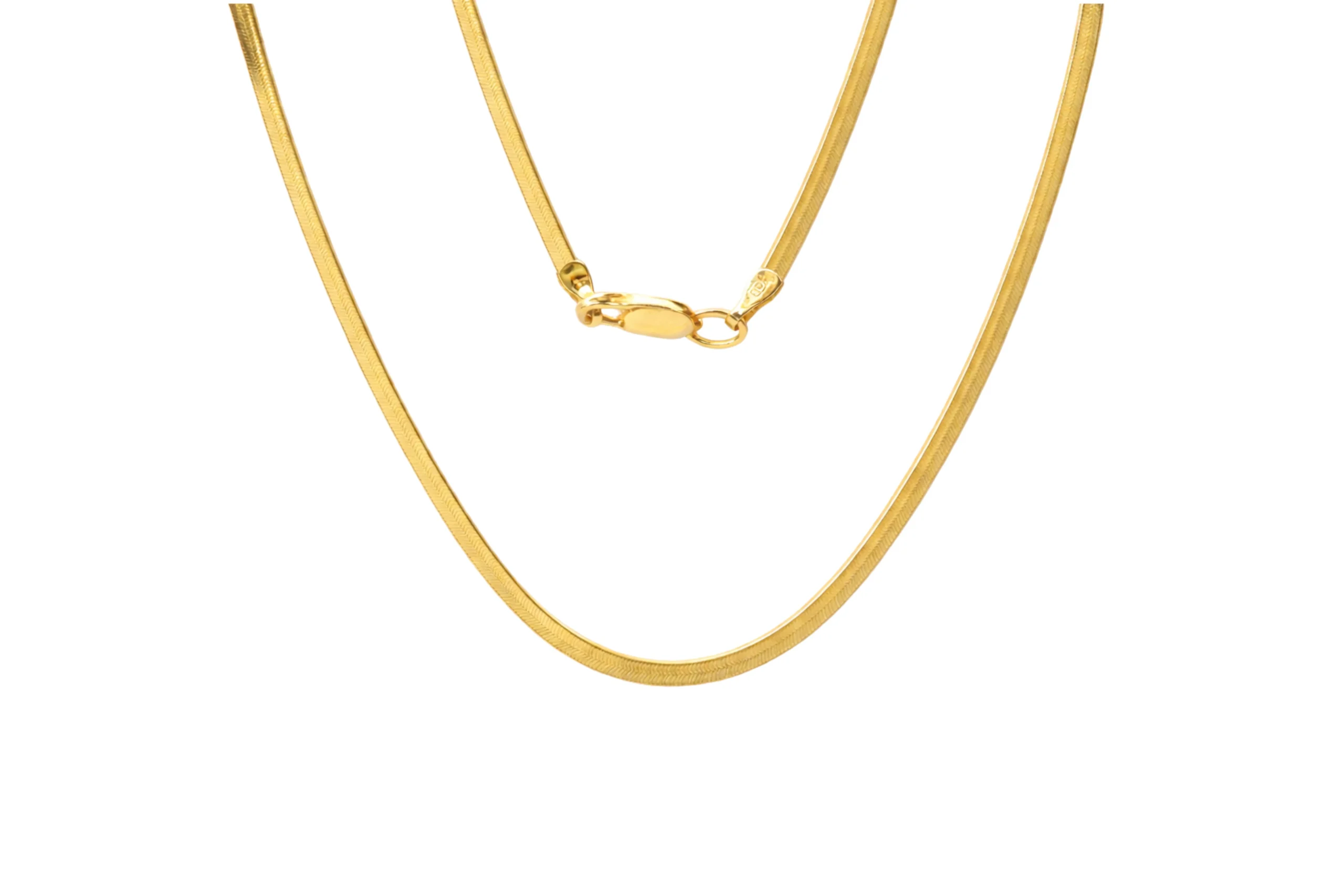 23162 Cadena Espejo Oro 18K 45cm-2,86mm - Imagen 1