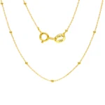 Cadena Eslabones Militar Oro 18K 40cm-1,88mm